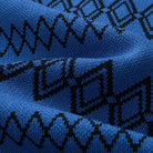 OROMEN Aztec Jacquard Knit Shirt – Back View