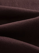 OROMEN Casa Mocha Knit Polo fabric detail highlighting breathable smooth ice-touch viscose knit