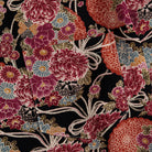 OROMEN Chrysanthemums shirt styled look - Japanese floral cotton design