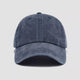 OROMEN Denim Blue Dad Hat - Classic Washed Cotton Baseball Cap