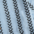 OROMEN Diamond Stripe Jacquard Shirt – Left Chest Pocket