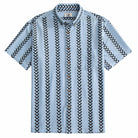 OROMEN Diamond Stripe Jacquard Shirt – Front View