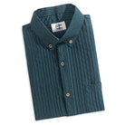 OROMEN Diamond Woven Shirt Folded Display – Cotton Tencel™