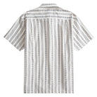 OROMEN Dotted Line Embroidered Shirt – Back View