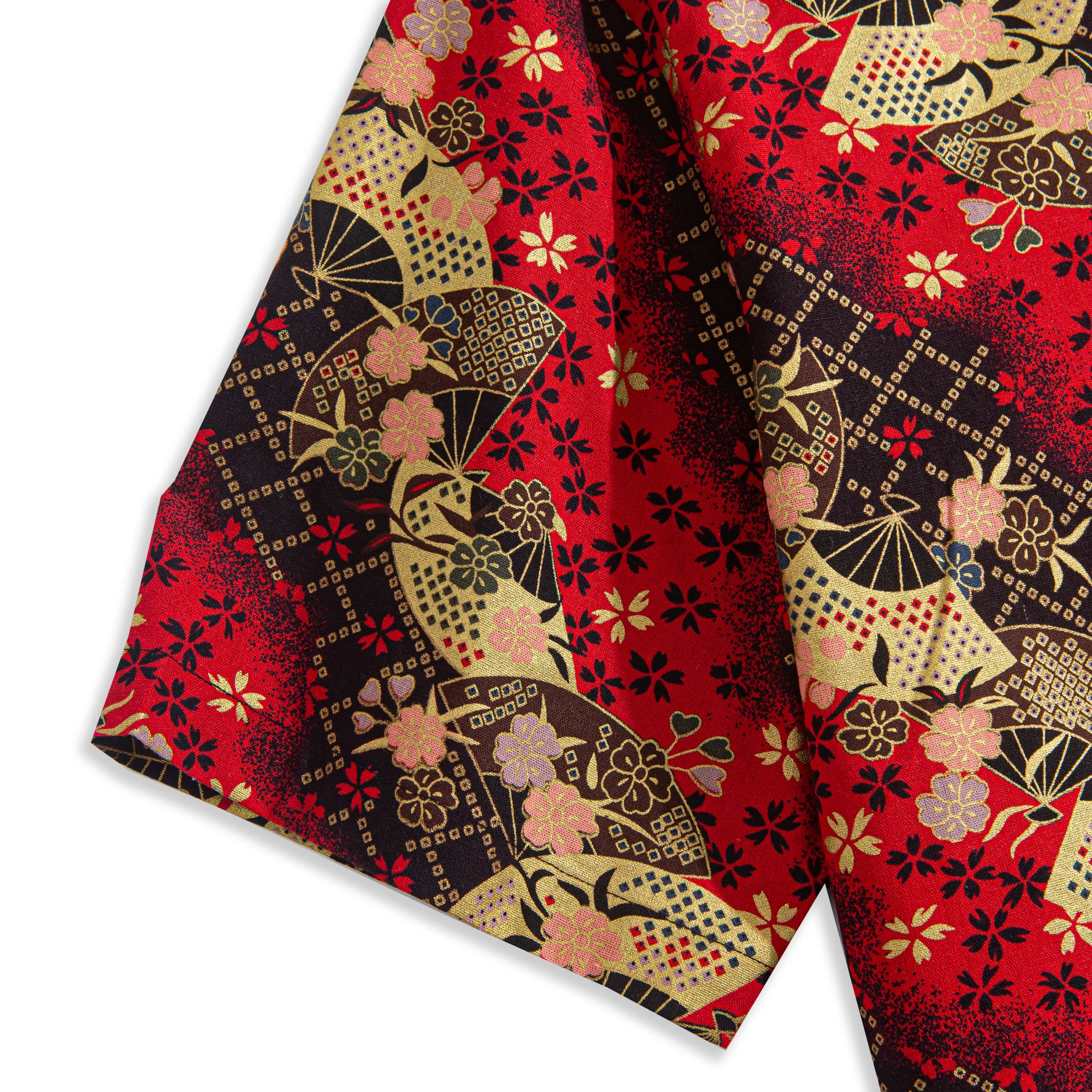 OROMEN Elegance of Sakura Ukiyo-e Shirt – Editorial Lifestyle Shot