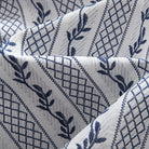 OROMEN Embroidered Striped Shirt – Fabric and Weave Detail