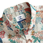OROMEN Flower Umbrella – Japanese Floral Pattern Detail