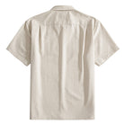 OROMEN Freshwater Everyday Shirt in Oatmeal – Back View