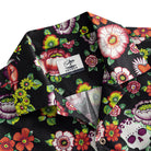 OROMEN Frida & Flowers Shirt – Cuban collar detail, 100% cotton