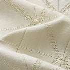 OROMEN Geometric Polo Shirt – Texture Detail