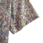 OROMEN Golden Age Hawaiian Shirt – Baroque Paisley Print on Cuffs