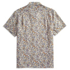 OROMEN Golden Era Hawaiian Shirt back view — full Baroque print Tencel linen shirt