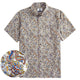 OROMEN Golden Era Hawaiian Shirt front view — hand-painted Baroque print aloha shirt