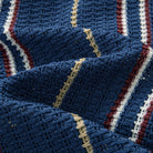OROMEN Ice Silk Knit Polo – Collar and Texture Close-up