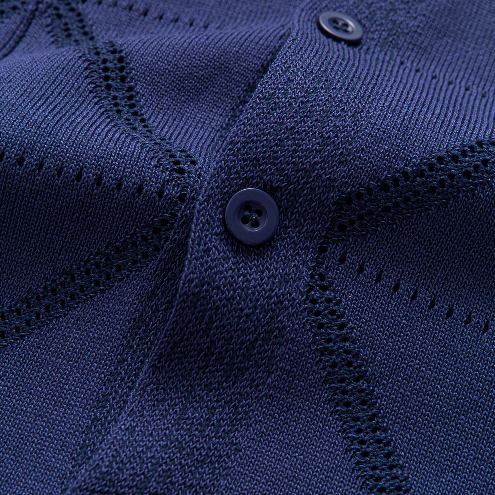 OROMEN Ice Silk Viscose Jacquard Shirt – Texture Detail