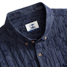 OROMEN Jack Jacquard Shirt – Button-down Collar