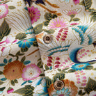 OROMEN Japanese Shirt – Natural Coconut Buttons with Red-crowned Crane Print