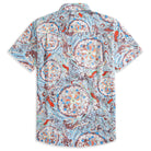 OROMEN Lotus Flying Caisson Shirt – Model Front Lifestyle
