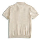 OROMEN Men's Ice Silk Knitted Polo Shirt – Lifestyle Shot
