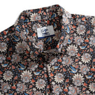 OROMEN Phoenix Flowers Retro Shirt – Button-down Collar