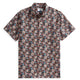 OROMEN Phoenix Flowers Retro Shirt – Front Detail View