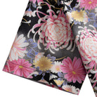 OROMEN Rangiku Chrysanthemum Japanese Cotton Shirt – Detail View