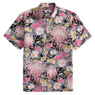 OROMEN Rangiku Dancing Chrysanthemum Japanese Cotton Shirt – Front View