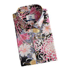 OROMEN Rangiku Dancing Chrysanthemum Shirt Folded with Brand Tag