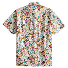 OROMEN Red-crowned Crane Peony Aloha Shirt – 100% Cotton Japanese Print