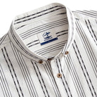 OROMEN Retro Embroidered Shirt – Button-down Collar Details