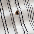 OROMEN Retro Embroidered Shirt – Coconut Buttons