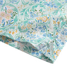 OROMEN Rococo Bloom Hawaiian shirt – side vent and double needle stitching detail with Baroque floral scroll print