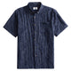 OROMEN S/S Jack Jacquard Shirt – Japanese Ukiyo-e Woven Pattern