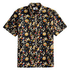 OROMEN Sakura Bloom Shirt – Front View, 100% Cotton Men's Button-Down