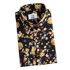 OROMEN Sakura Bloom Shirt– Folded Display, Woven Texture Cotton Fabric