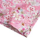 OROMEN Sakura Spheres shirt – collar and print detail