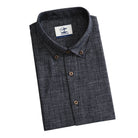 OROMEN Signature Tailored Silhouette Shirt – Flat Lay