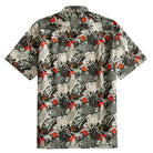 OROMEN Signature Ukiyo-e Rooster Shirt - Back View