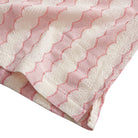 OROMEN Striped Jacquard Pink Shirt - Side View