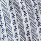 OROMEN Striped Shirt Embroidery Print-match Left Chest Pocket