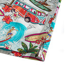 OROMEN Surf Junkie Aloha Shirt – Side Vent Details