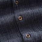 OROMEN The Breeze Crinkle Shirt – Natural Coconut Buttons