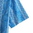 OROMEN Totem And Leaf Hawaiian Shirt — short sleeve detail with totem and leaf print
