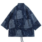  OROMEN Ukiyo-e Tiger Haori Jacket – Back View Full Length