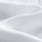 OROMEN White Tailored Shirt – Fabric Texture Close-up