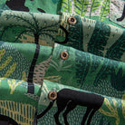 OROMEN Wild Jungle Aloha Shirt – OROMEN Engraved Coconut Buttons & Jungle Print Detail
