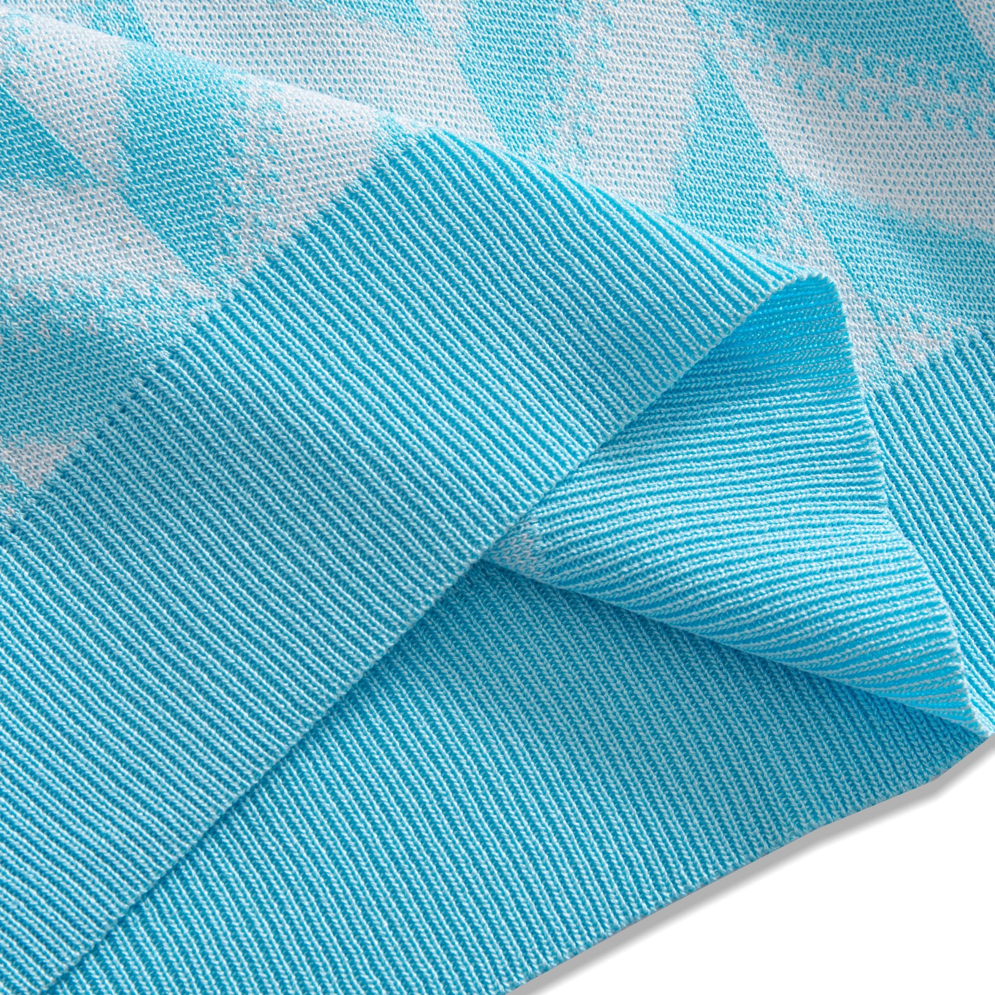 OROMEN ice silk polo shirt – collar and placket detail