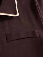 OROMEN-Casa-Mocha-Knit-Polo-chest-pocket-detail-featuring-a-tailored-welt-pocket-construction
