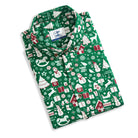 OROMEN Christmas In The Snow Shirt – Folded Display, Brand Label & Size Tag