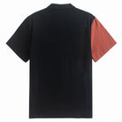 OROMEN Colorblock Cotton Shirt – Back Flat Lay